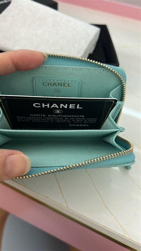 chanel tiffany co blue card holder|Chanel Blue Wallet .